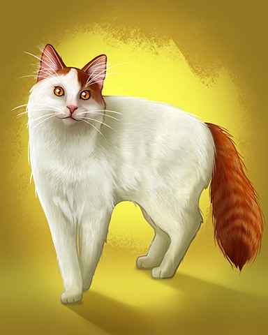 Turkish Van Badge - Tri-Peaks Solitaire HD