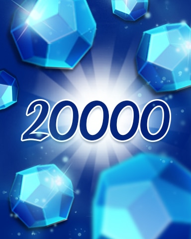 Blue Jewels 20000 Badge - Jewel Academy