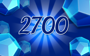 Blue Jewels 2700 Badge - Jewel Academy