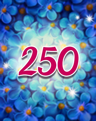 Flowers 250 Badge - Jewel Academy