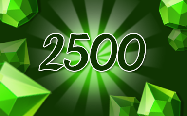 Green Jewels 2500 Badge - Jewel Academy