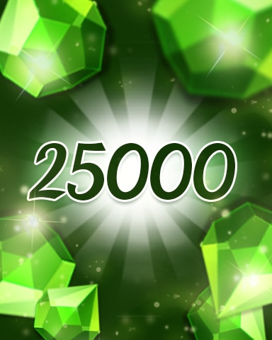 Green Jewels 25000 Badge - Jewel Academy