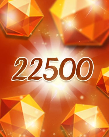 Orange Jewels 22500 Badge - Jewel Academy