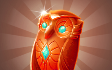 Iron Owl Badge - Jewel Academy