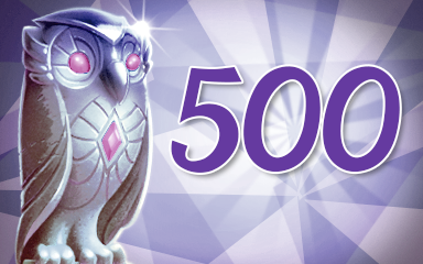 Owls 500 Badge - Jewel Academy