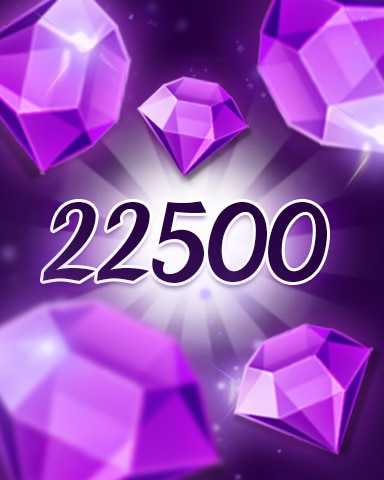 Purple Jewels 22500 Badge - Jewel Academy