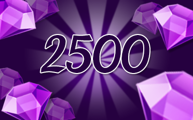 Purple Jewels 2500 Badge - Jewel Academy