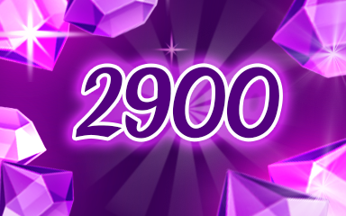 Purple Jewels 2900 Badge - Jewel Academy