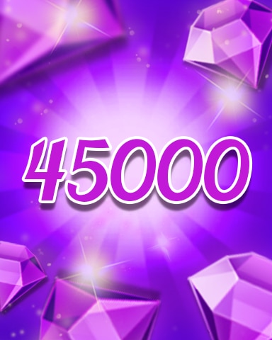 Purple Jewels 45000 Badge - Jewel Academy