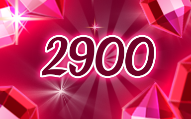 Red Jewels 2900 Badge - Jewel Academy