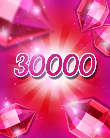 Red Jewels 30000 Badge - Jewel Academy