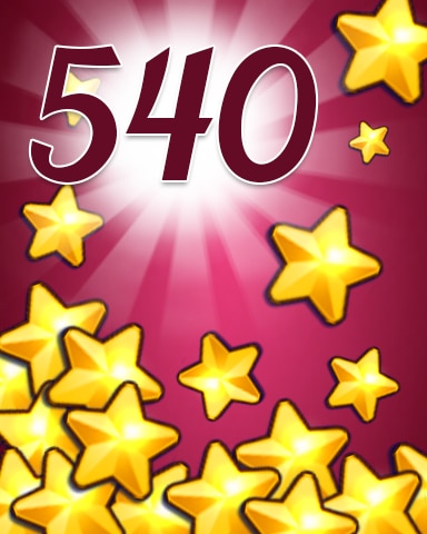 Stars 540 Badge - Jewel Academy