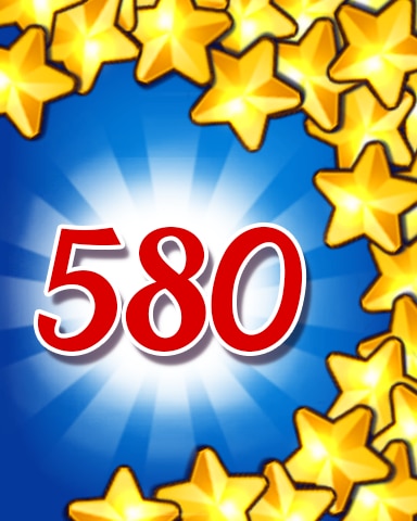 Stars 580 Badge - Jewel Academy