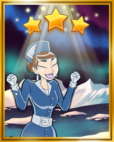 Antartic Circle Extended Stay World Class Badge - Jet Set Solitaire Antartic Circle Extended Stay World Class Badge - Jet Set Solitaire