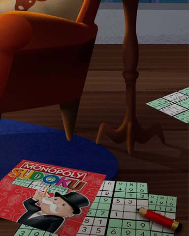 Holiday Magic 12 Badge - MONOPOLY Sudoku