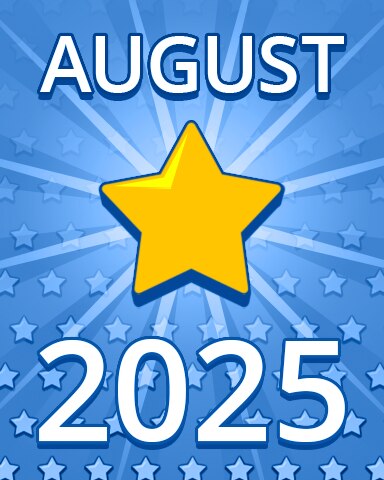 All Stars August 2025 Badge - Pogo™ Daily Sudoku All Stars August 2025 Badge - Pogo™ Daily Sudoku