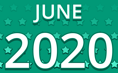Starry June 2020 Badge - Pogo Daily Sudoku