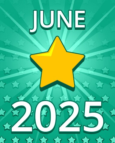 All Stars June 2025 Badge - Pogo™ Daily Sudoku All Stars June 2025 Badge - Pogo™ Daily Sudoku