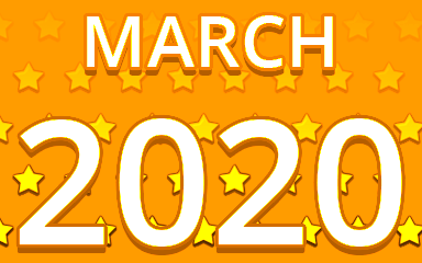 Starry March 2020 Badge - Pogo Daily Sudoku