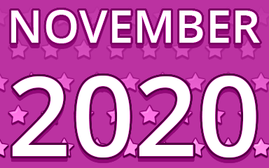 Starry November 2020 Badge - Pogo Daily Sudoku