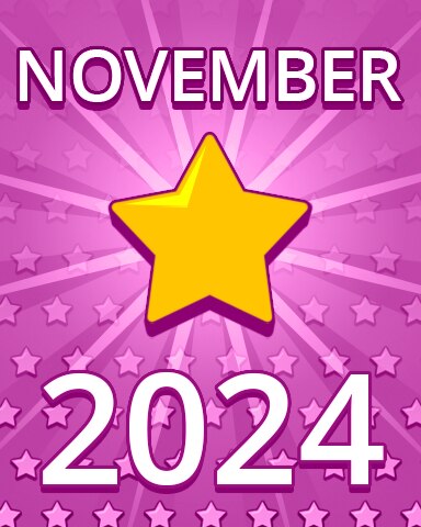 All Stars November 2024 Badge - Pogo™ Daily Sudoku