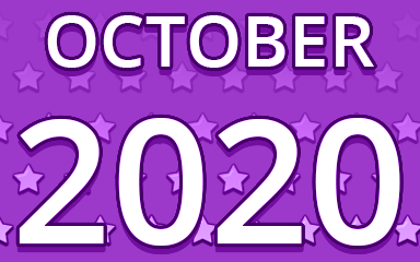 Starry October 2020 Badge - Pogo Daily Sudoku