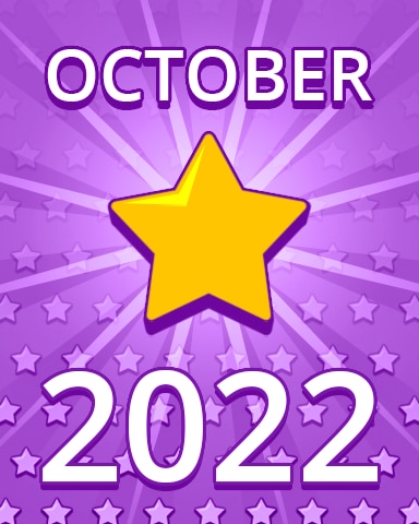 All Stars October 2022 Badge - Pogo Daily Sudoku