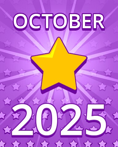 All Stars October 2025 Badge - Pogo™ Daily Sudoku