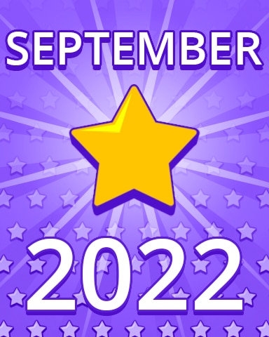 All Stars September 2022 Badge - Pogo Daily Sudoku
