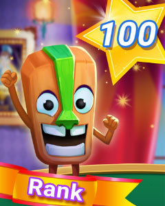 Rank 100 Badge - Solitaire Champion! - Pogo Addiction Solitaire HD