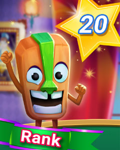 Rank 20 Badge - Solitaire Enthusiast! - Pogo Addiction Solitaire HD