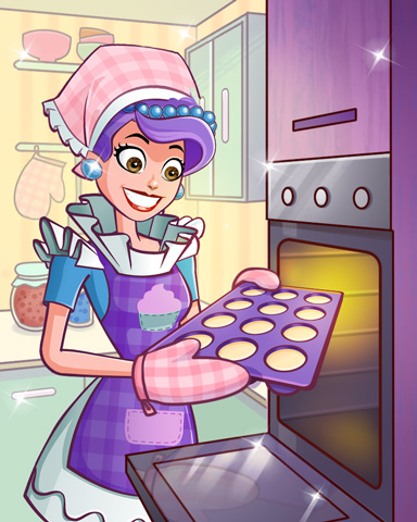 Pogo Baking Cupcakes Part 3 Badge