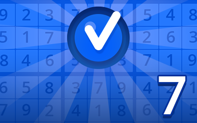 Beginner 7 Badge - Pogo™ Daily Sudoku