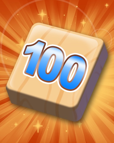 Rank 100 Badge - SCRABBLE