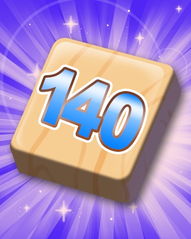 Rank 140 Badge - SCRABBLE