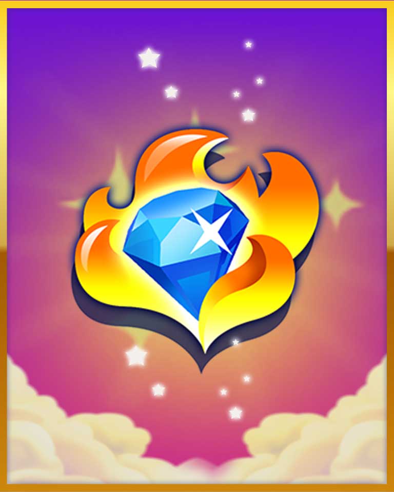 Boom Boom Badge - Bejeweled Stars