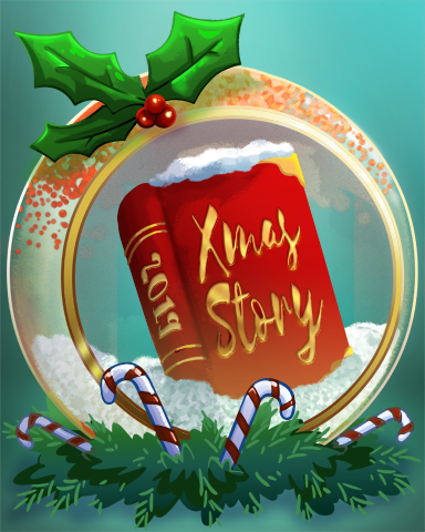 Rose's Holiday Album Badge - StoryQuest