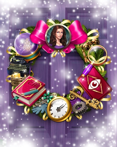 Claire's Charm Wreath Badge - Claire Hart: Secret In The Shadows