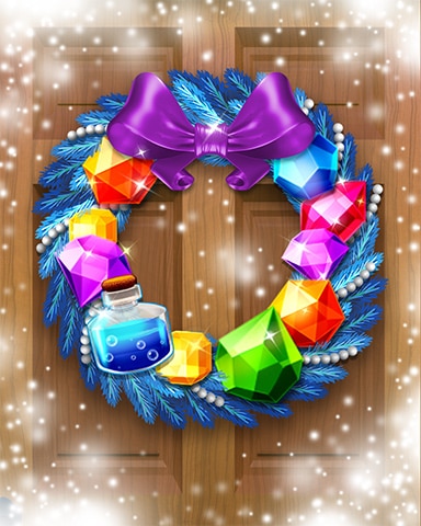 Enchanting Jewels Wreath Badge - Jewel Academy