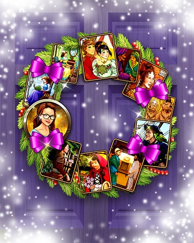 Rose's Storybook Wreath Badge - StoryQuest