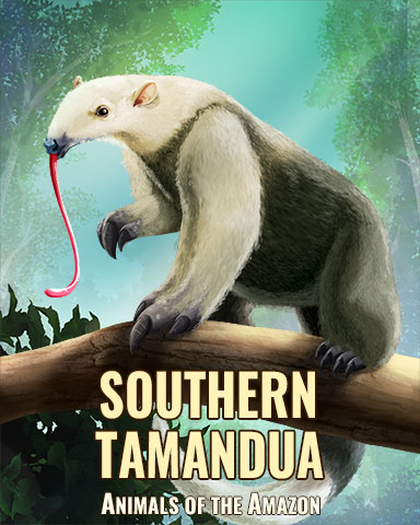 Southern Tamandua Badge - Mahjong Sanctuary