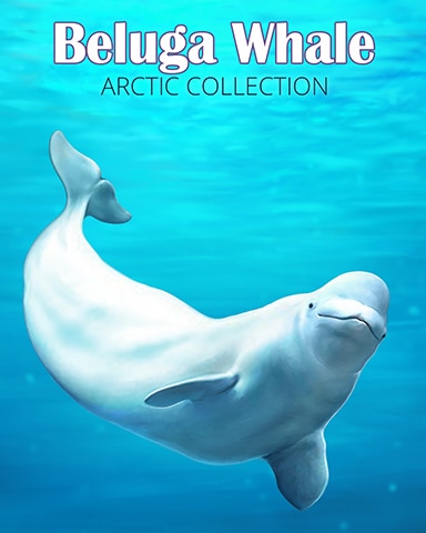 Beluga Arctic Animals Badge - Poppit! Bingo