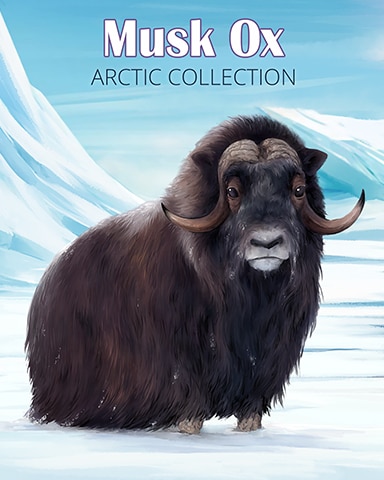 Musk Ox Arctic Animals Badge - Claire Hart: Secret In The Shadows
