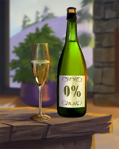 Non-Alcohol Champagne Cozy Chalet Badge - Canasta HD Non-Alcohol Champagne Cozy Chalet Badge - Canasta HD