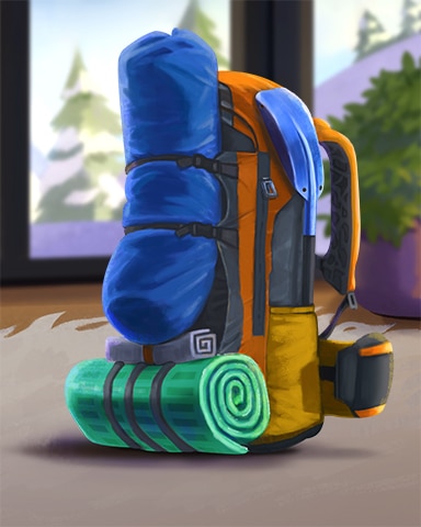 Winter Backpack Cozy Chalet Badge - Merge Academy Winter Backpack Cozy Chalet Badge - Merge Academy