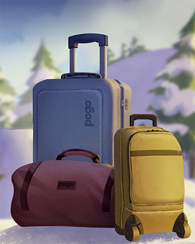 Luggage Cozy Chalet Badge - Aces Up! HD