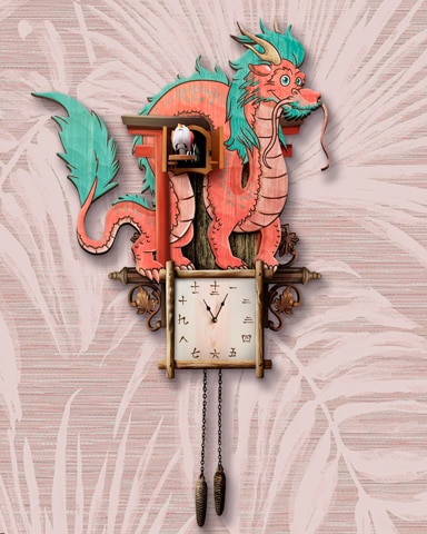 Drake's Roost Cuckoo Clock Badge - Jungle Gin HD