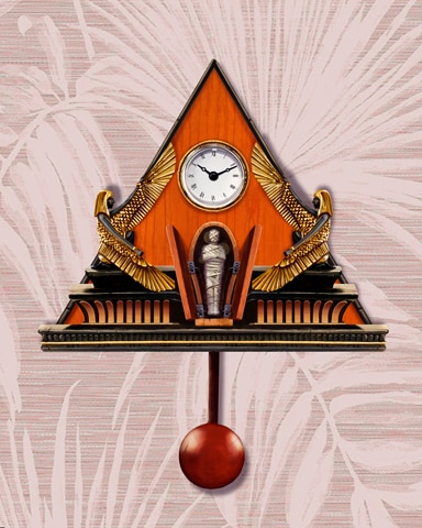 Mummy Tomb Cuckoo Clock Badge - First Class Solitaire HD
