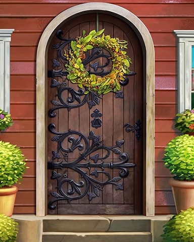 Ancient Vibe Decorated Doors Badge - Canasta HD