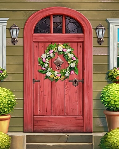 Antique Wooden Decorated Doors Badge - Rainy Day Spider Solitaire HD Antique Wooden Decorated Doors Badge - Rainy Day Spider Solitaire HD